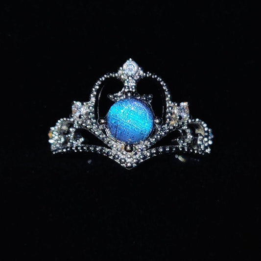 Big Blue Morpho Butterfly Ring Customized